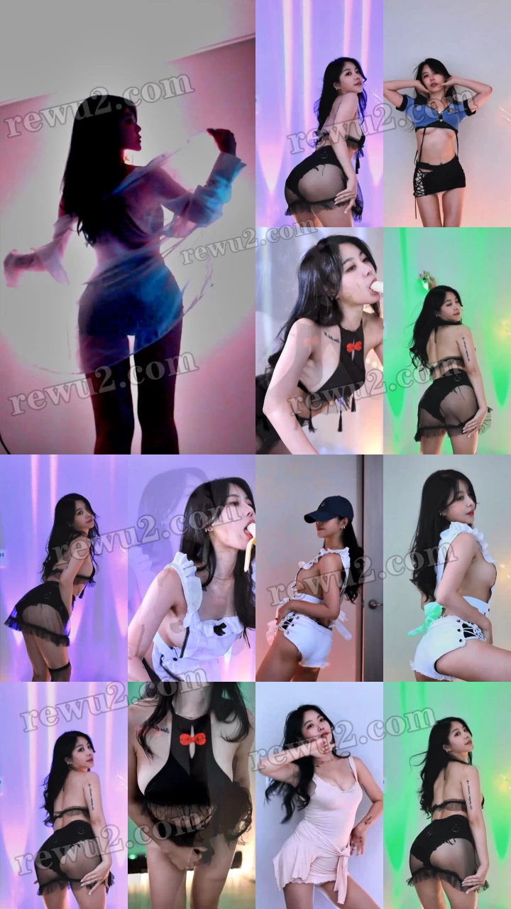 韩国主播 afreecatv 敏思 直播跳舞 无水印（16V3.2G）-完美佳人-漫拍社