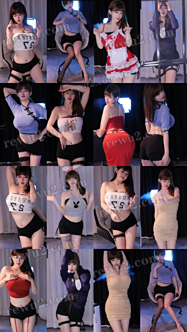 【虎牙主播】金米米 精选跳舞福利 无水印(12V2.77G)-资源分享-漫拍社