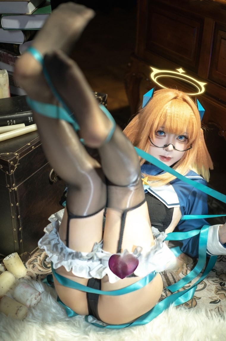 矢量鱼 蔚蓝档案 志美子-值得一看