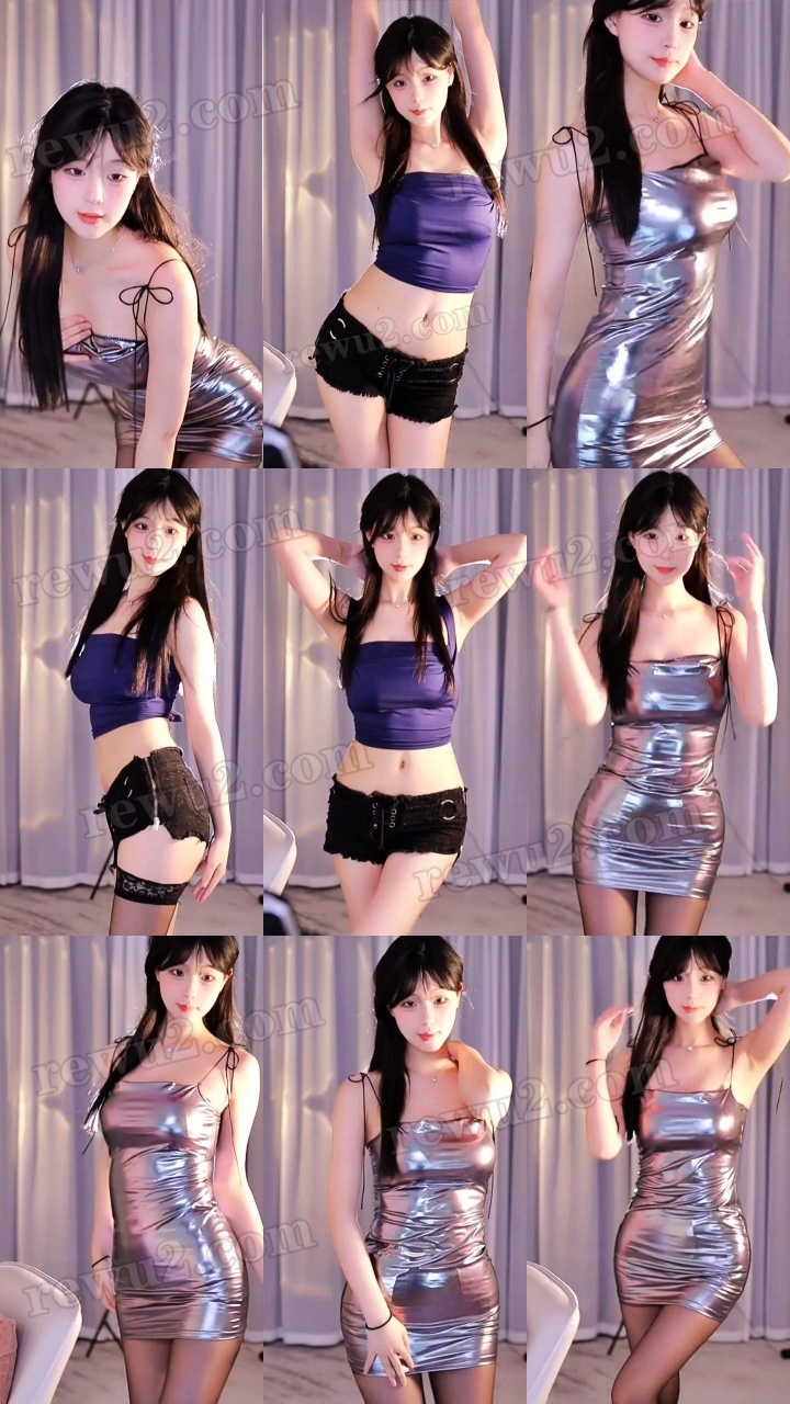 【虎牙主播】BBQ-心心 直播跳舞 无水印（9V2.6G）-最佳作品-漫拍社