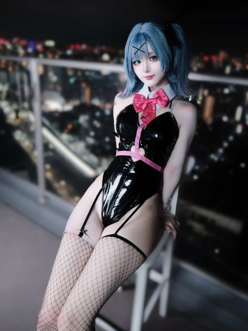 幼愛youmeko – 初音未来兔子洞兔女郎-完美佳人-漫拍社