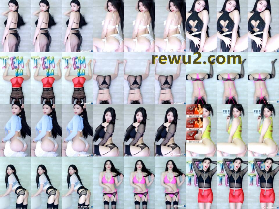 【韩国主播】Afrerrca BJ阿丽莎 蛤蟆功 倒立电臀 跳舞精选（20V3.78G）-小编强推-漫拍社