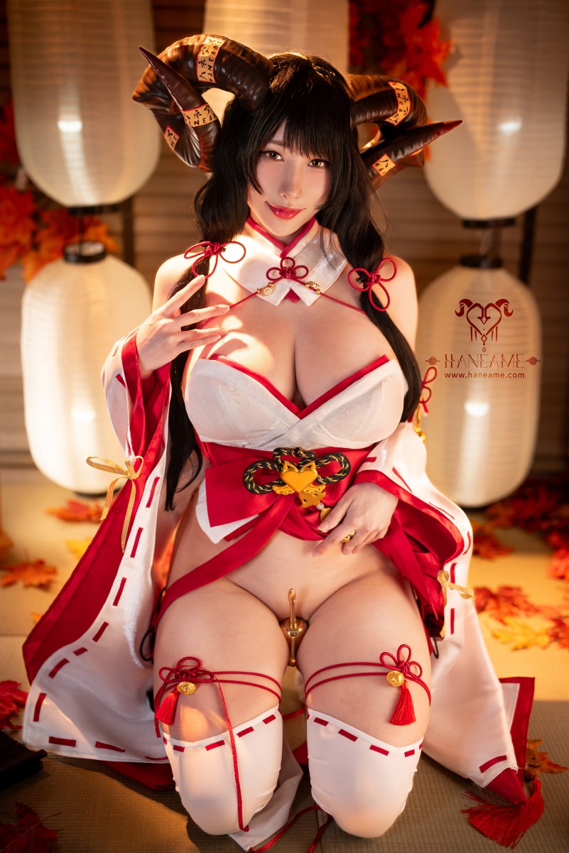 雨波HaneAme – Lustful Goat Miko 邪羊巫女写真书-收藏版-漫拍社
