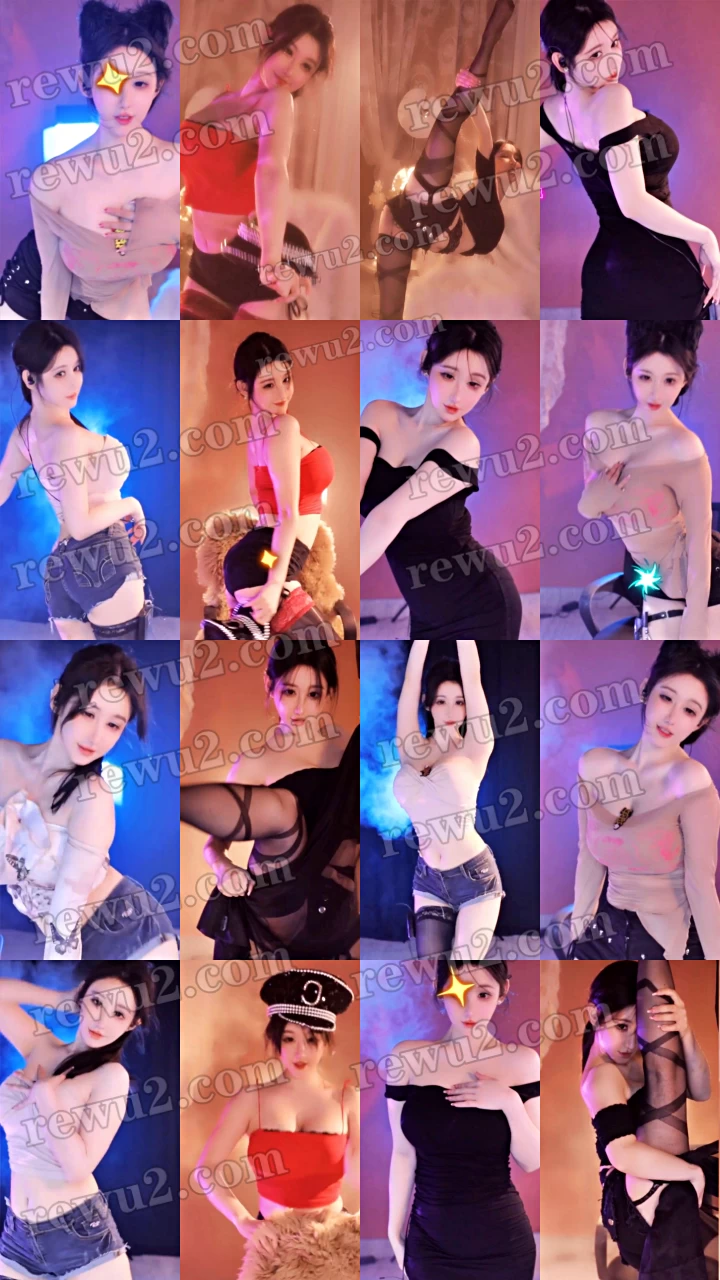 【虎牙主播】兮儿 跳舞福利 无水印（9V1.82G）-珍藏版-漫拍社