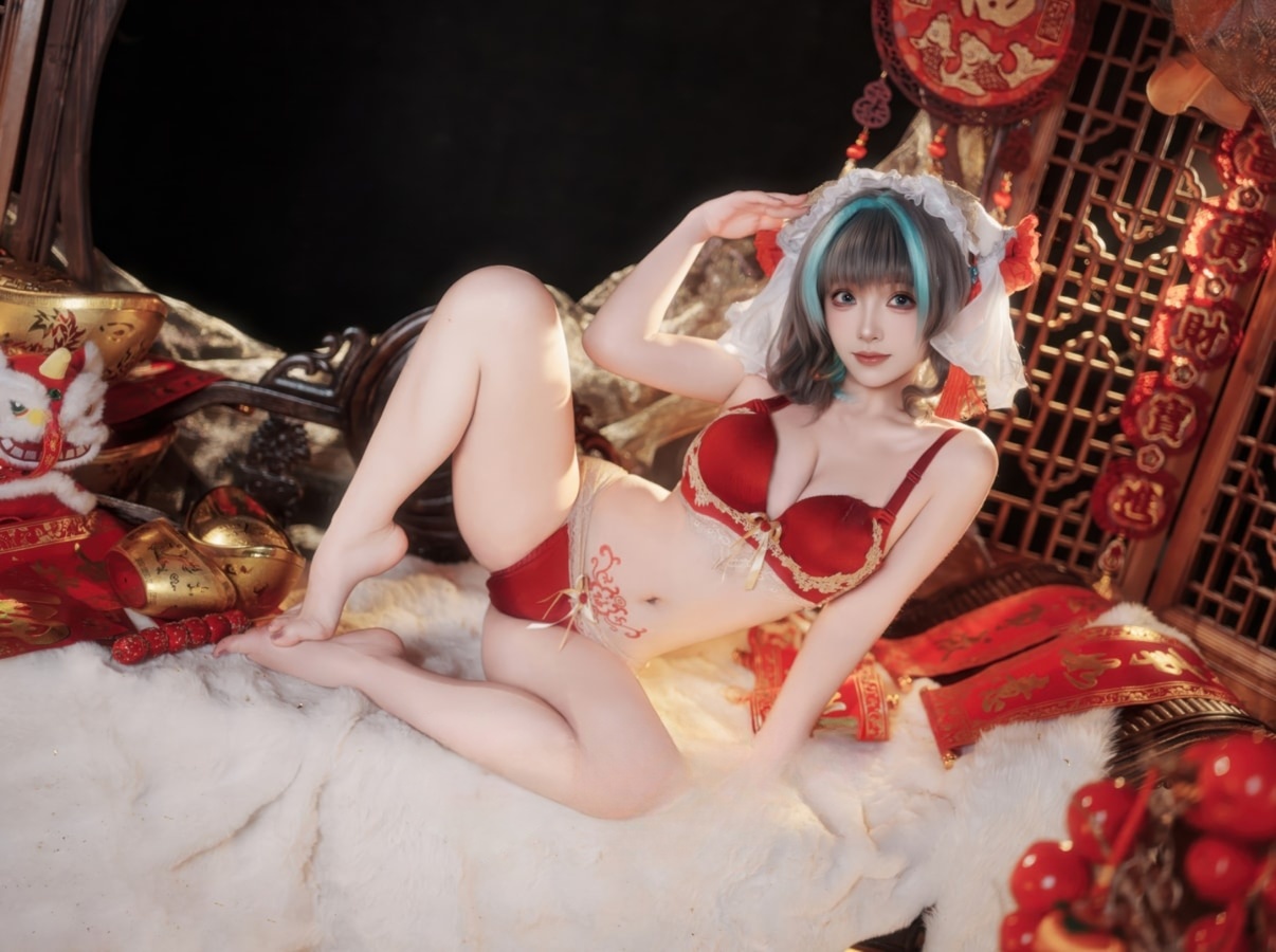 Bangni邦尼 新春柴郡-精美作品-漫拍社