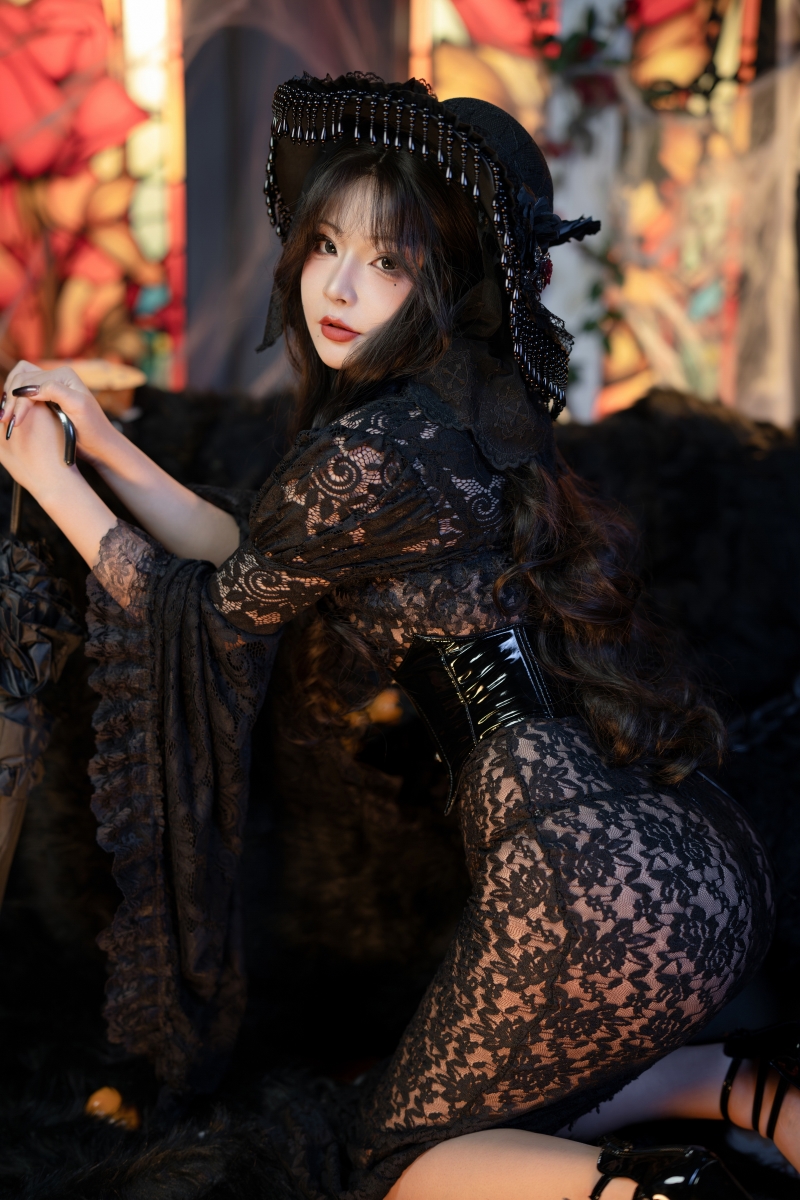 yuuhui玉汇演绎魔女狂欢夜,魅力与神秘交织的视觉盛宴!-超级漂亮 yuuhui玉汇演绎魔女狂欢夜,魅力与神秘交织的视觉盛宴!-超级漂亮