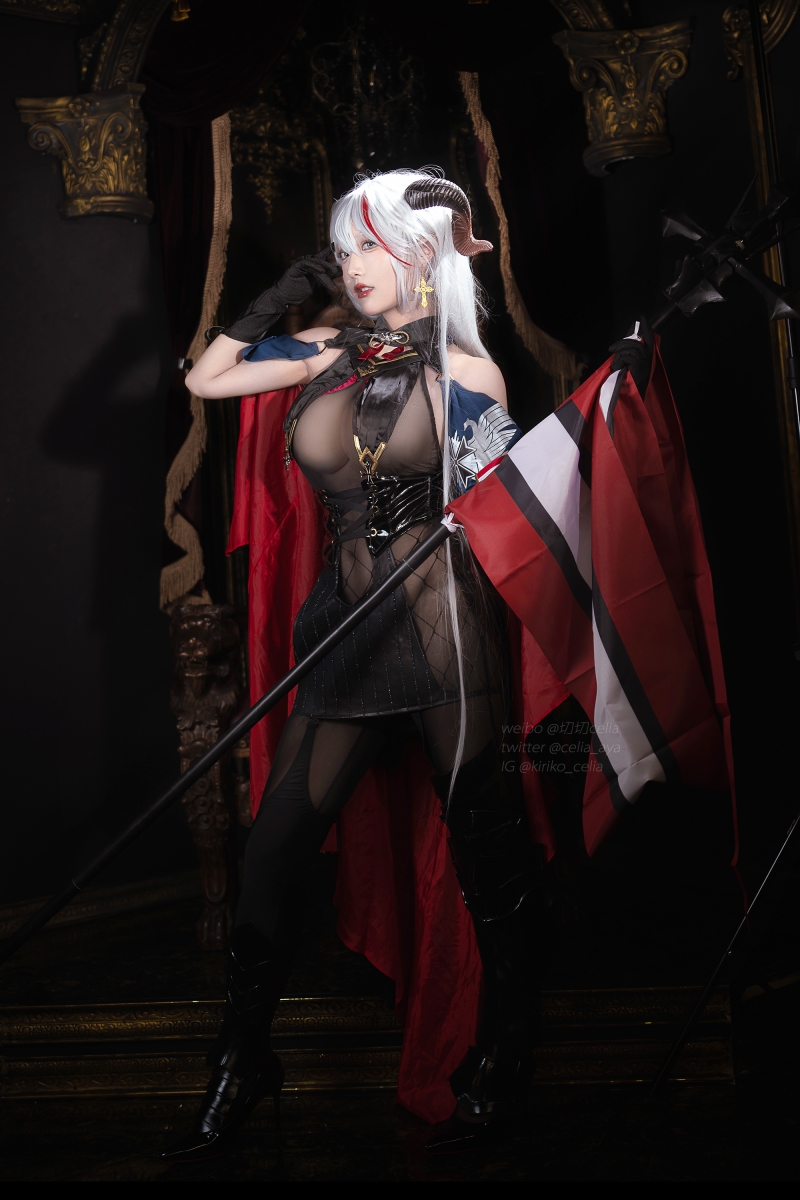 《碧蓝航线》Coser切切celia：埃吉尔还原度爆表作品赏析-作品推荐